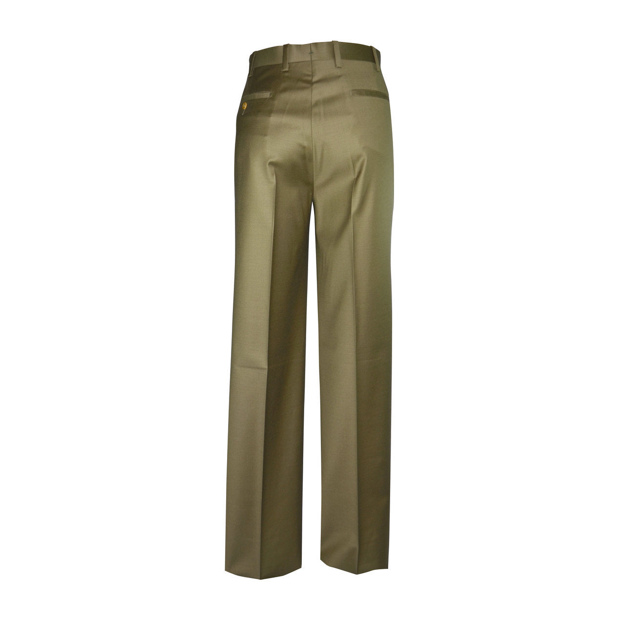 Newport Pleated Front Trouser - Moss