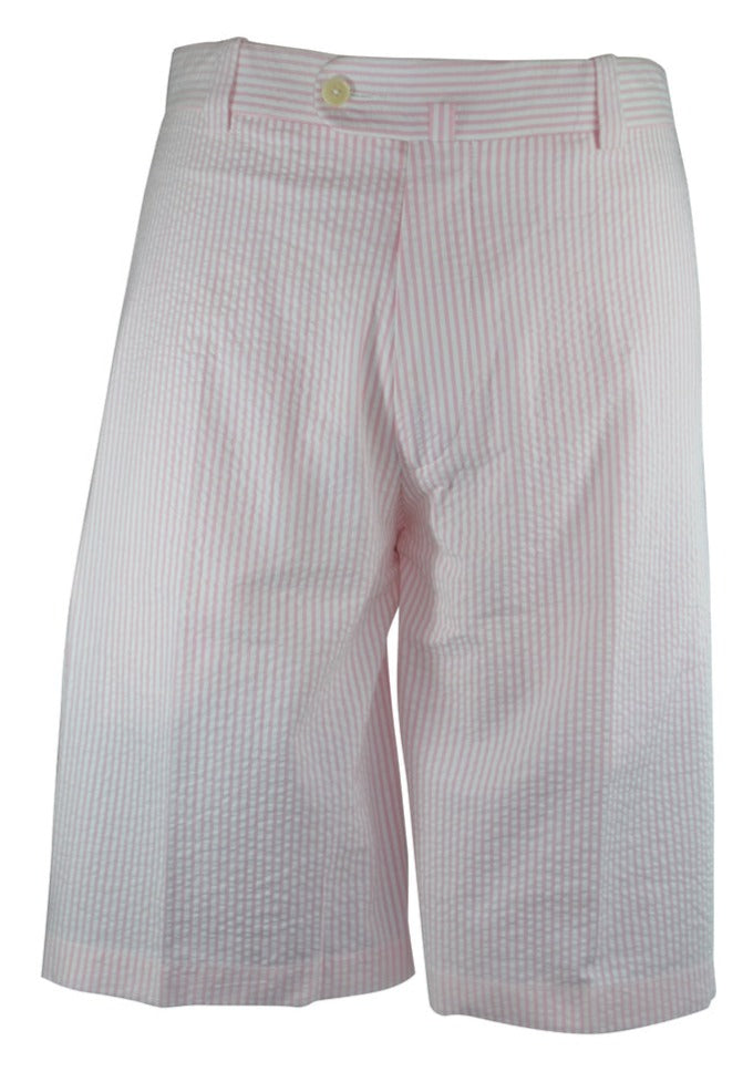 Monterey Flat Front Shorts - Pink