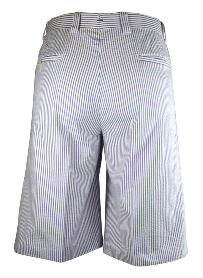 Monterey Flat Front Shorts - Purple