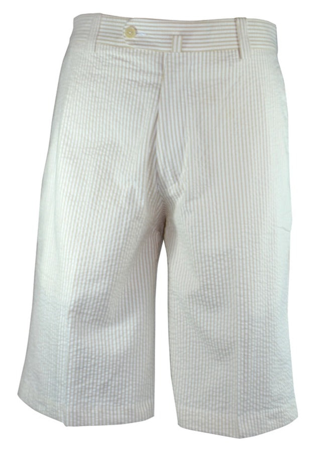 Monterey Flat Front Shorts - Tan