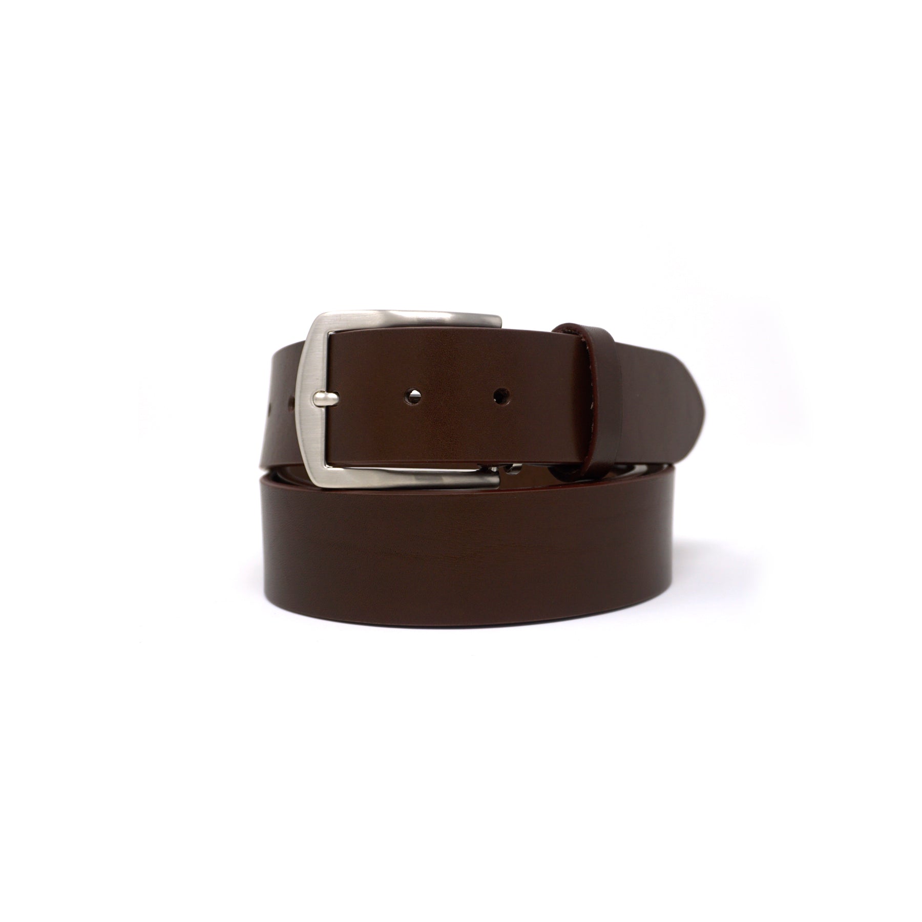 Italian Vachetta Leather Belt - Brown - 40mm