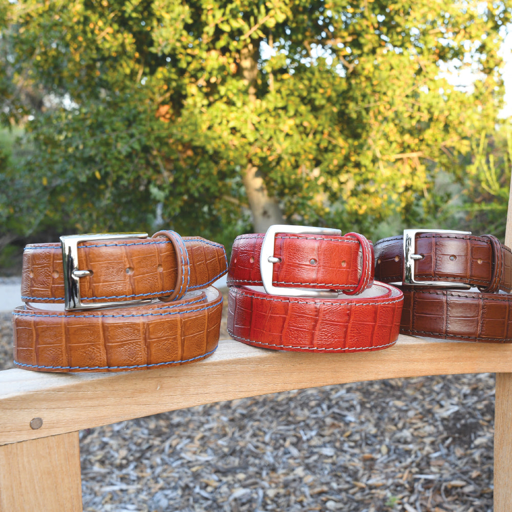 Faux Alligator Tail - Saddle - 40mm