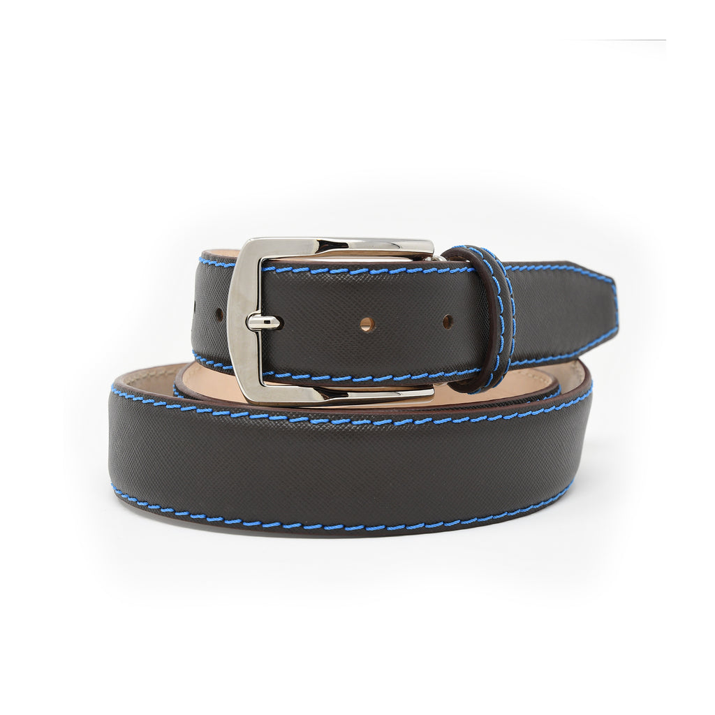 Saffiano Belt - Brown